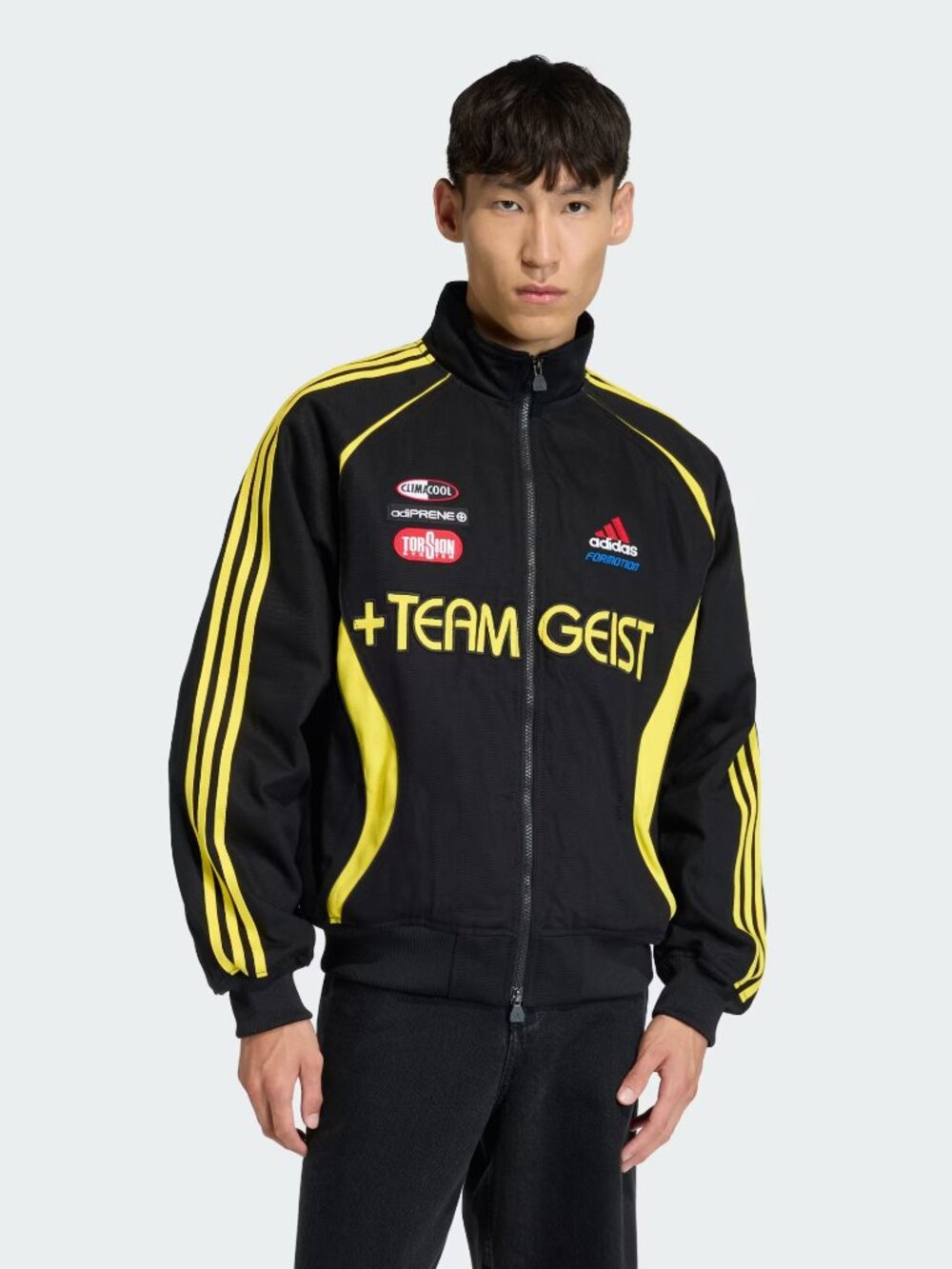 ADIDAS TEAMGEIST MOTO JACKET - Mens M - Racing Jacket